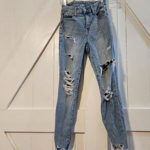 American Eagle Outfitter Jeans *Curvy Hi-Rise Leggings* Size 2